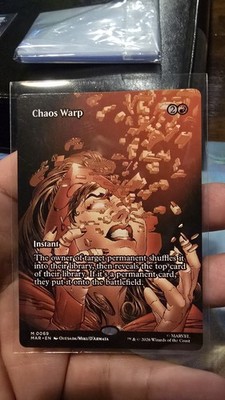 Chaos Warp (Borderless) Marvel Universe Eternal-Legal Regular