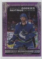 2021 O-Pee-Chee Platinum Marquee Rookies Violet Pixels /299 Kyle Burroughs z6b