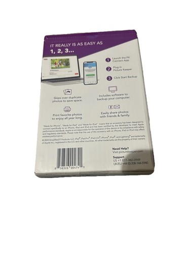 Picture keeper Connect For Iphone And Android 32GB - New In Box - Picture 3 of 3