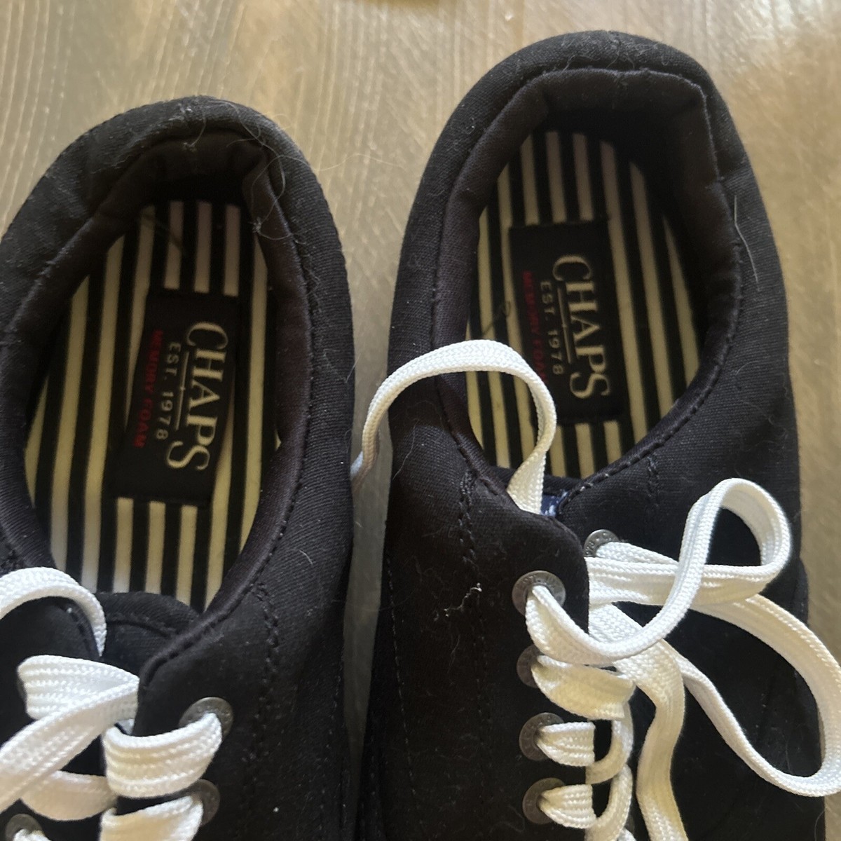 Men Chaps Men Black sneakers size 11 new main image 0