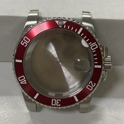 Cassa orologio 40 mm acciaio inox per Miyota 8215 8205 8200 Mingzhu 2813 3804 - Foto 37 di 40