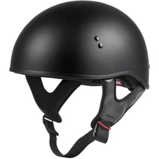 GMAX® - HH-45 Matte Black Half Shell Helmet (choose your style)