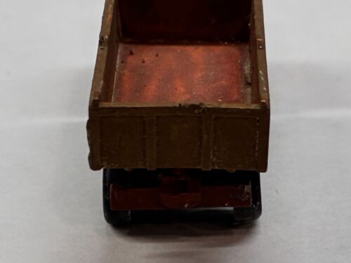 Wiking Staked Side Flatbed Truck Orange Cab Weathered N-Scale Fast Shipping - Picture 4 of 6