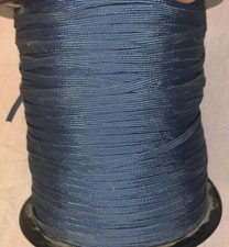 NEW Navy Blue 550 Cord Paracord Nylon Paraline Hollow Coreless Strand All Sizes