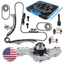 Timing Chain Kit Water Pump Tool For Ford Flex Edge Taurus X Lincoln MKZ SE 3.5L