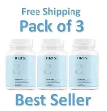 Mars by GHC Surge Max Contains Shilajit, Ashwagandha, 60Cap Pack of 3.