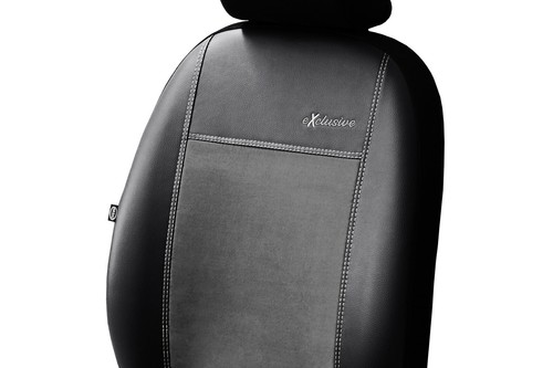 TAILORED FRONT SEAT COVERS FOR FIAT DUCATO 2016 - 2024 ART. LEATHER & ALICANTE - Picture 3 of 6