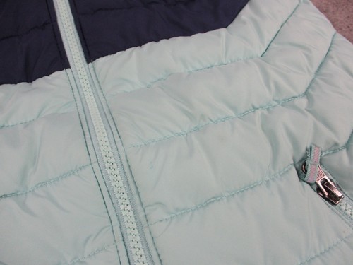 Columbia Vest Girls Medium Blue Omni Heat Puffer Insulated Outdoors Hiking - Picture 6 of 13