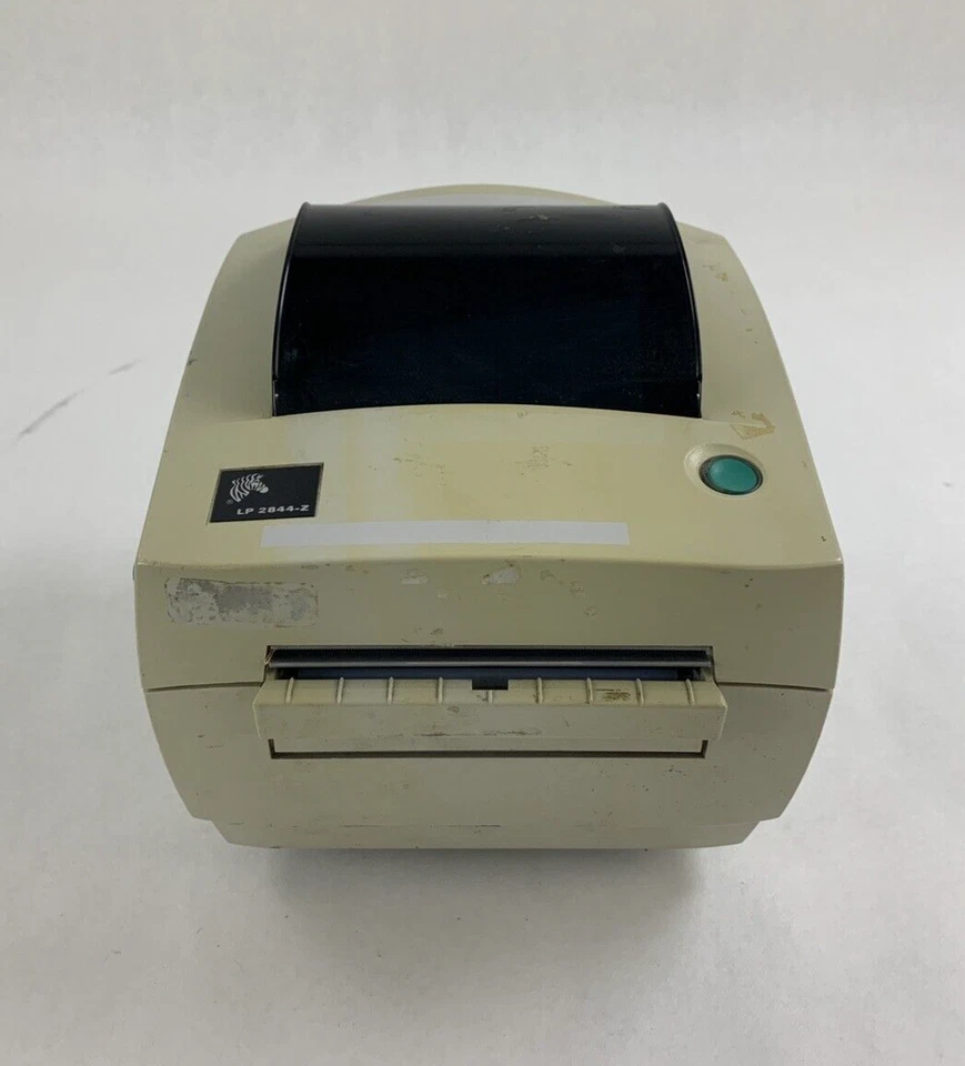 Zebra LP2844-Z Thermal Label Printer Tested Aging Printhead No Power Supply - Image 2 of 4