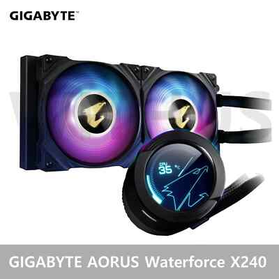GIGABYTE AORUS Waterforce X240 Water Cooling Liquid Cooler Intel AMD 120mm