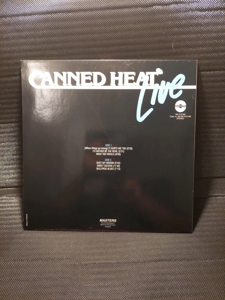 Canned Heat – Live - LP France MA 012185 Sleeve/Vinyl =NM - Bild 2 von 4