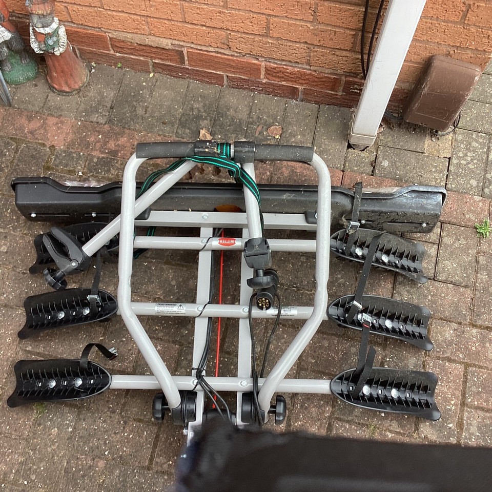 bike rack tow bar 3 Bikes With Electric Hook Up New Witter Car Cycle