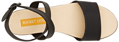 Sandalias para mujer Rocket Dog Nori negras Reino Unido 6 EU 39 JS31 17 OFERTAS - Imagen 5 de 7