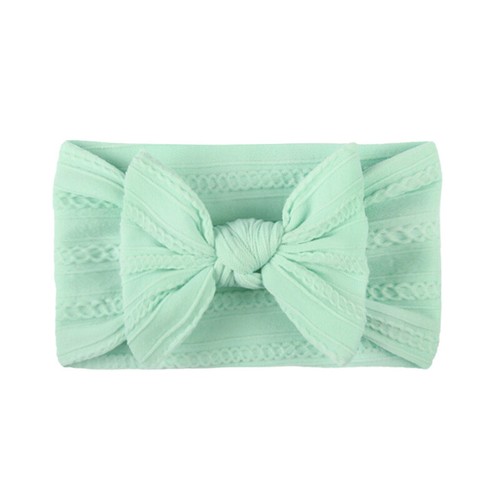 Baby Rabbit Headband Cotton Elastic Bowknot Hair Band Girls Bow-knot Newborn Bow - Picture 16 of 55