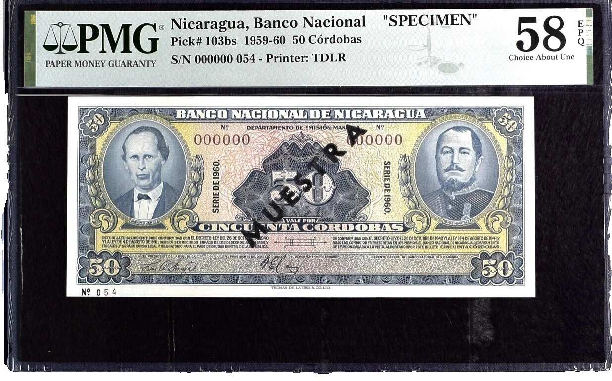 1960 North & Central American Paper Money