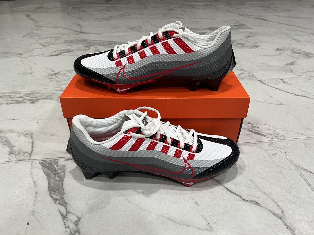 Nike Vapor Edge Speed 360 DQ5110-061 Sizes 8-13 Football Cleats Black/White/Red Nike Vapor Edge Speed 360 2  main image 2