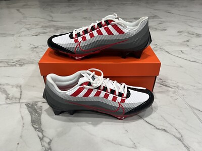 Nike Vapor Edge Speed 360 Red White Mens Football Cleats DQ5110-061 Size 8-14