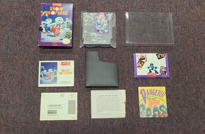 Snow Brothers (Nintendo) NES (Complete in Box) With Every