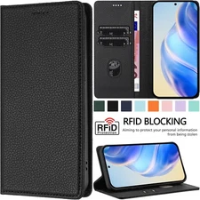 For Samsung Galaxy A16 A15 A14 A13 A12 5G 4G Luxury Flip PU Leather Phone Case