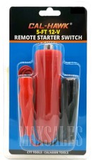 Interruptor De Arranque Remoto 12V CAL-HAWK - Botón Pulsador Para Diagnóstico Y Pruebas De Motor