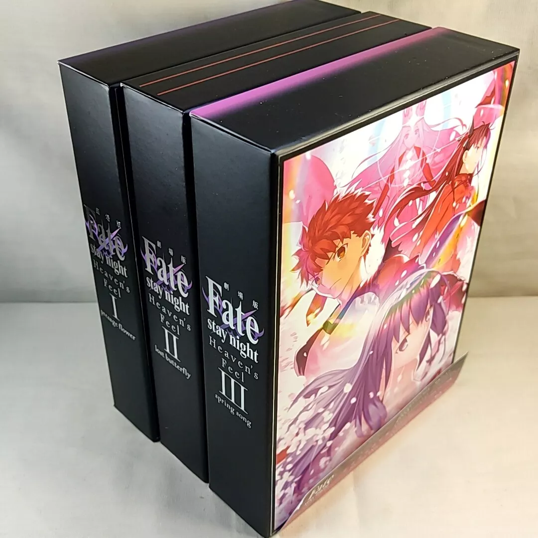 Fate/stay night Heaven's Feel (limited edition) Blu-ray All 3 chapters set  used