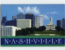 Postcard View of Capitol Hill Nashville Tennessee USA
