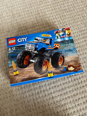 Brand New Lego Monster Truck 60180 Sealed Boxed Rare Retired  UK