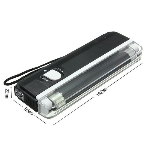 Lampada UV onde corte 254nm e 365nm onde lunghe per francobolli e banconote fluorescenza - Foto 9 di 14
