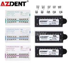 AZDENT Dental Ortho MIM Monoblock Bracket Braces Mini Roth MBT 018/ 022 Hook 345