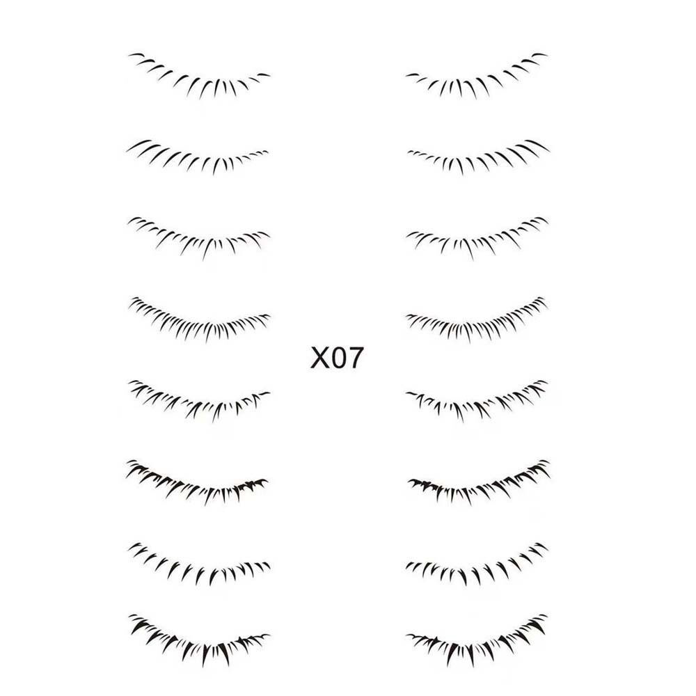 Water Transfer Printing Lower Eyelash Tattoo Sticker Girls eBay