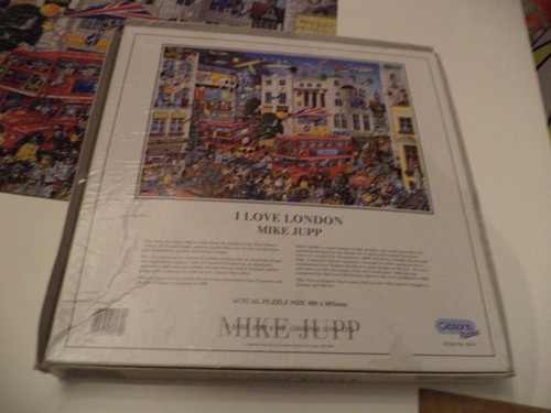 MIKE JUPP I LOVE LONDON 1000 piece GIBSONS QUALITY JIGSAW PUZZLE - Picture 3 of 3