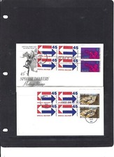 1969 45 Cent Special Delivery FDC Block/4 (Scott# E22) - ARTCRAFT CACHET (265A)