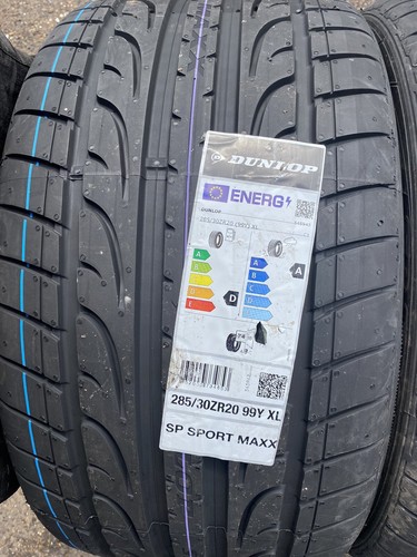 2x 2853020 (99Y) Dunlop SP Sport MAXX J 285 30 20 285/30/20 NEW TYRES - Picture 2 of 7