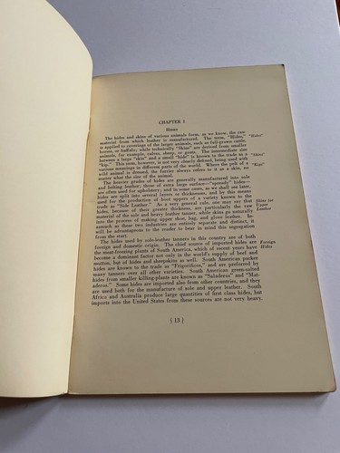 Häute und Felle Herstellung von Leder (1921) Booklet First National Bank Boston - Bild 7 von 14
