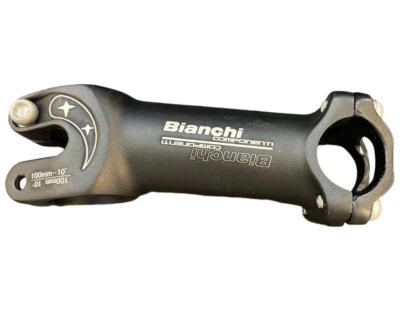 BIANCHI COMPONENTI STEM 100MM 1-1/8 10 DEGREE 31.8mm ROAD RACING