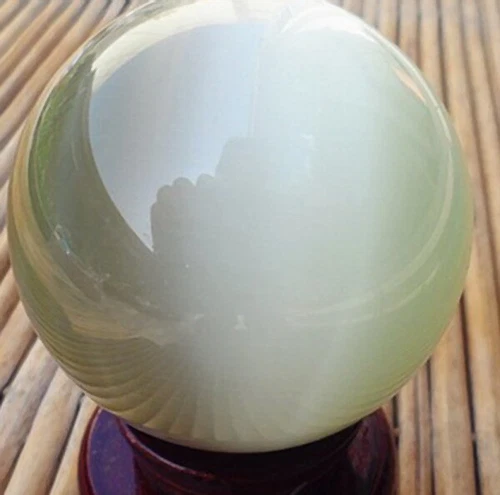 60/80MM Cat's Eye Crystal Ball Orb Sphere Healing ball Furnishing articles - Picture 7 of 39