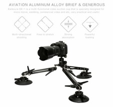 Car Camera Tripod Suction Cup Mount Gimbal Stabilizer Sucker Holder Video DSLR — image 10