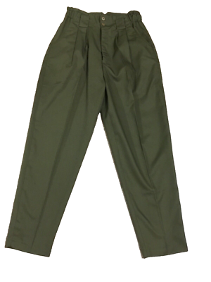 green emerald velvet dress Day at The Office Dark Green Wide Leg Trousers, Small - The Mint Julep Boutique main image 0