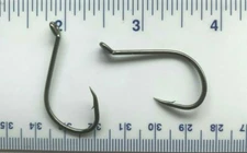 1000 super strong GT black nickel 2X SSW Cutting Point Octopus Hooks size 4/0