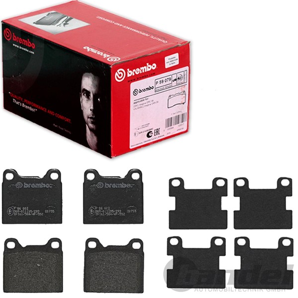 Brembo BremsbelÄGe Hinten Passend FüR Volvo C70 S70 V70 850 240 960 940 740 760-image