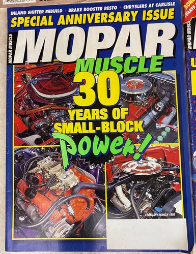 VTG 1990s Mopar Muscle Magazines Lot Of 6 - Picture 3 of 8