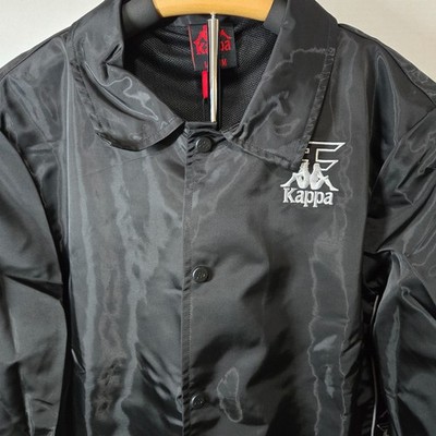 FaZe Clan x Kappa Men's Filde Snap Jacket Black Size M