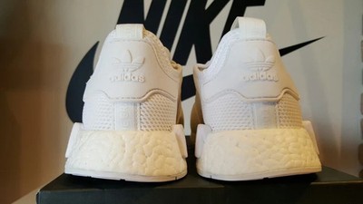 Size 11 - Adidas NMD_R1 All White for sale online | eBay display picture 3