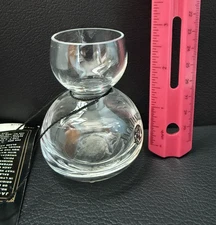 Jack Daniels Chaser / Jigger, clear glass with tags