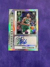 2023-24 Panini Phoenix - Phoenix Autographs Chris Livingston #PA-CLI (AU, RC)