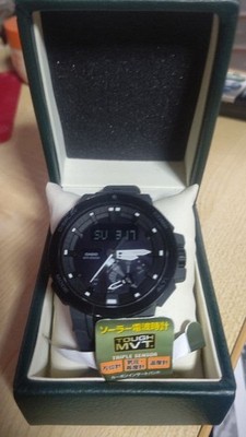 Protrek 7000 8JF Analog Digital Solar Radio Wave Timepiece 20 Bar Tough