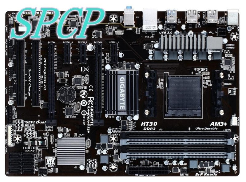 Gigabyte Technology GA-970A-DS3P Desktop computer motherboard,AMD,AM3/AM3+ socke