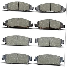 Front Rear Brake Pads Set Fit For 2008-2014 Chevy Avalanche Tahoe D1194&D1363