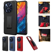 For TCL 60 XE NXTPAPER/ TCL 50 XL, 360° Rotating Belt Clip Kickstand Cover Case
