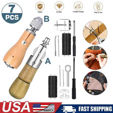 Speedy Stitcher DIY Sewing Awl Needle Repair Tools Kits for Leather Sail Canvas